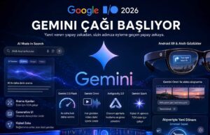 Google I/O 2026 Sonrası Yeni Gemini Çağı: Yapay Zeka Artık Sadece Yanıt Vermiyor, Harekete Geçiyor Google I/O 2026