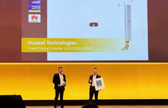 Huawei’nin Yeni Nesil İnvertörü Avrupa’nın En Prestijli Güneş Enerjisi Ödüllerinden Birini Kazandı Huawei SUN2000-506KTL