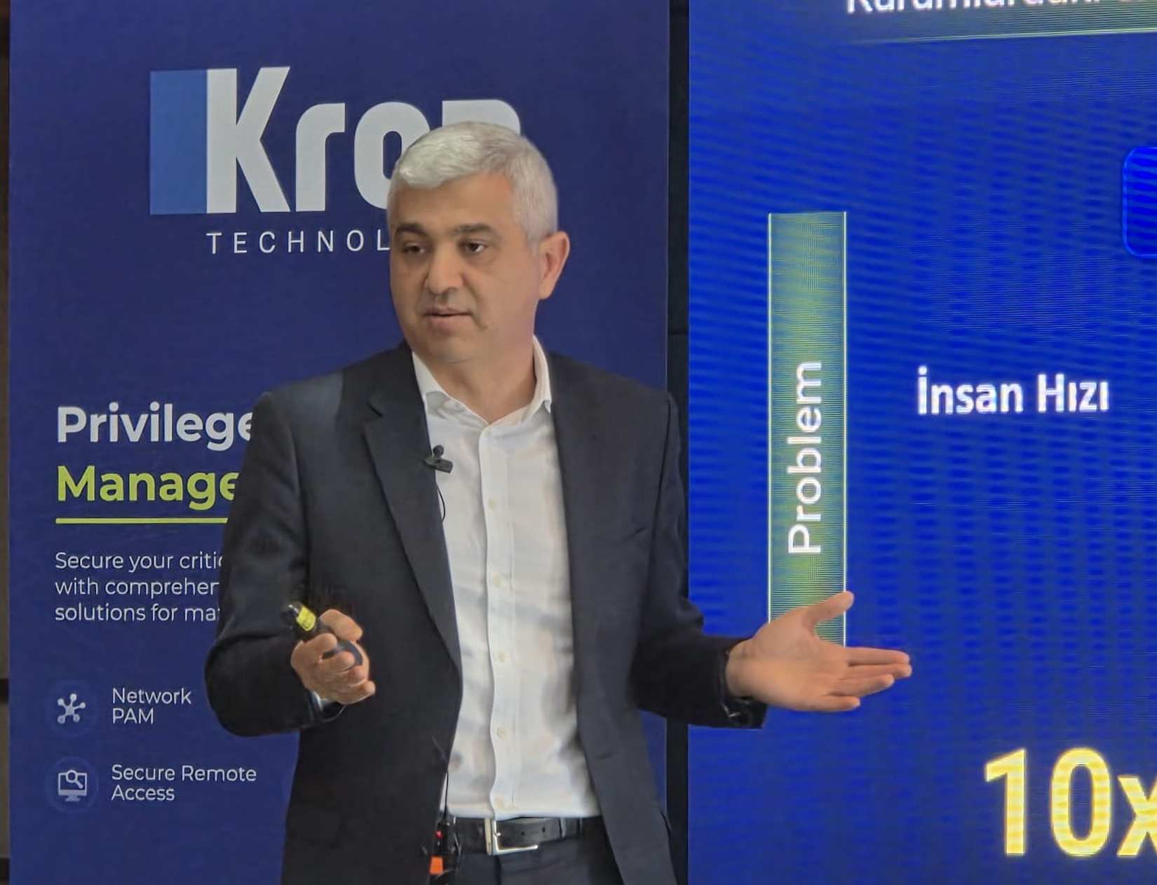 Kron Teknoloji Ürün ve Çözümlerden Sorumlu Genel Müdür Yardımcısı Mehmet Ilgaz